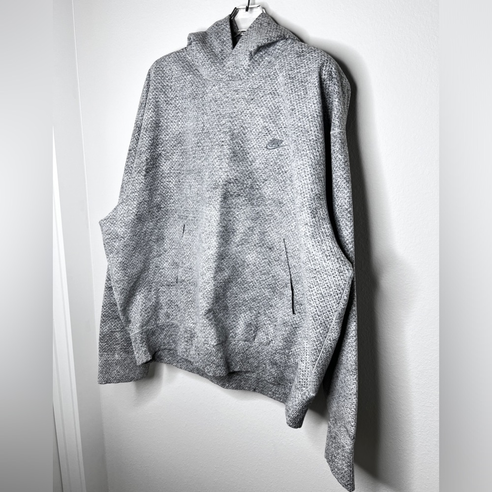 Nike Recycled Tech Pack Gray Hoodie Mens Sz XL